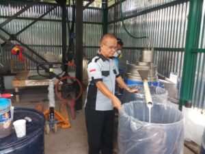 Pabrik Aspal Karet Beroperasi, Pemkab Muba Pastikan Masa Depan Petani Bakal Cerah