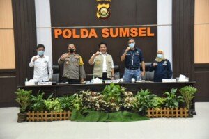 Gubernur HD Dukung Upaya Polda Sumsel Kendalikan Penambangan Liar