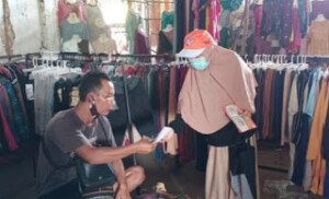 Tingkatkan Pertisipasi Pemilih, KPU Pali Jadikan Pasar Tempat Sosialisai