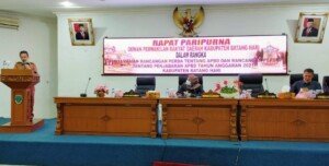 DPRD Kabupaten Batanghari Gelar Sidang Paripurna Penyampaian RAPBD 2021