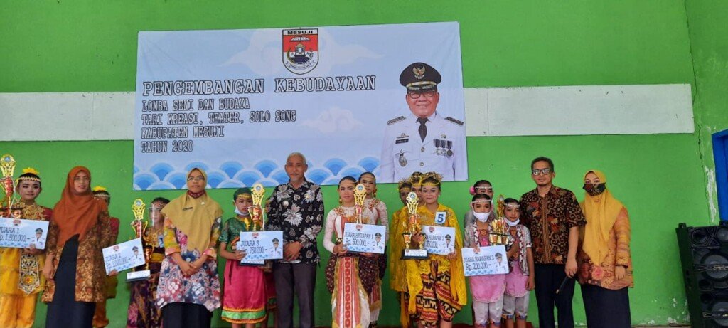 Lestarikan Seni dan Budaya, Disdikbud Mesuji Gelar Kegiatan Pengembangan Seni dan Budaya