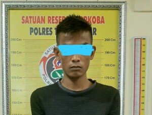 Satres Narkoba Polres Tanah Datar Ciduk Pengedar Sabu