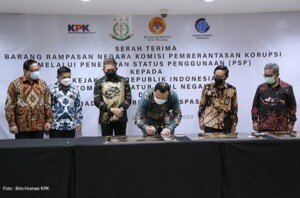 KPK Serahkan Empat Aset Senilai Rp56 Miliar Ke Tiga Lembaga Negara