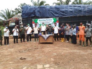 DLH Musi Banyuasin Launching Pengiriman Sampah Plastik Bernilai Ekonomis