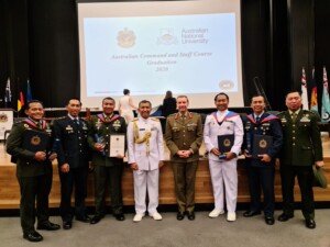 Duta TNI Lulus Sebagai Siswa Terbaik Internasional Pendidikan Sesko Angkatan di Australia