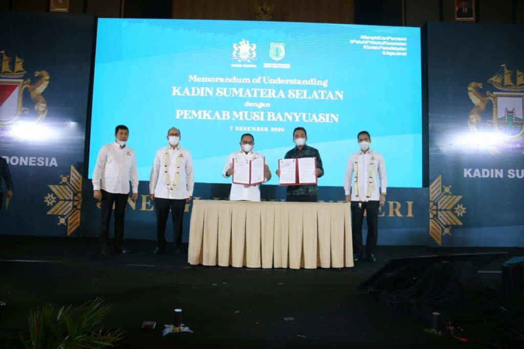 Fokus Hilirisasi Kelapa Sawit, Muba Gandeng KADIN Sumsel