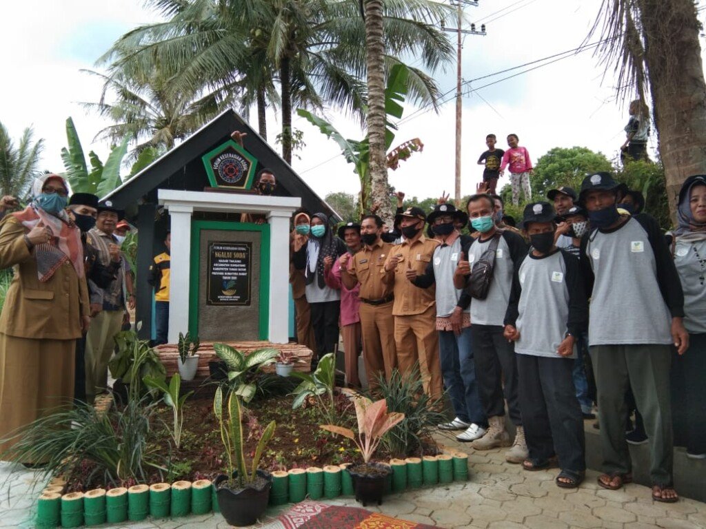 FKS Ngalau Soda Kembangkan Bantuan Dinsos Tanah Datar
