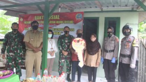 Dandim Pati Lounching Tiga Rumah Warga yang Sukses Direhab