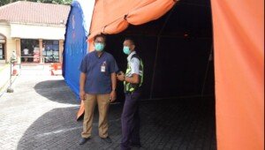 Pasien Covid 19 Kota Blitar Meningkat, RSUD Mardi Waluyo Dirikan Dua Tenda