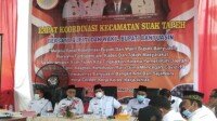 Bupati Banyuasin Gelar Rakor Dengan Kecamatan Suak Tapeh