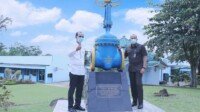 Harnojoyo Tandatangani Tugu Ex Gate Valve 1928