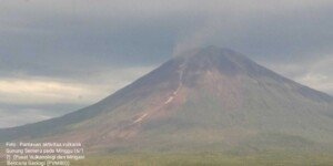 Aktivitas Vulkanik Gunung Semeru Hari ini
