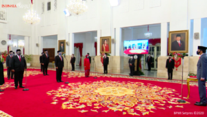 Hari Ini Presiden Jokowi Lantik Menteri dan Wamen Baru, Berikut Nama-Namanya