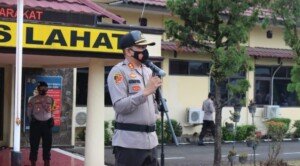Polres Lahat Kirim 50 Personil Polisi Bantu Amankan Pilkada di Musi Rawas