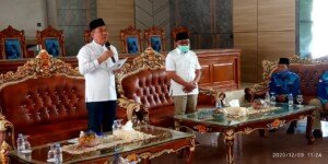 Dua Tahun Pimpin Lahat, Cik Ujang dan Hariyanto Gelar Syukuran