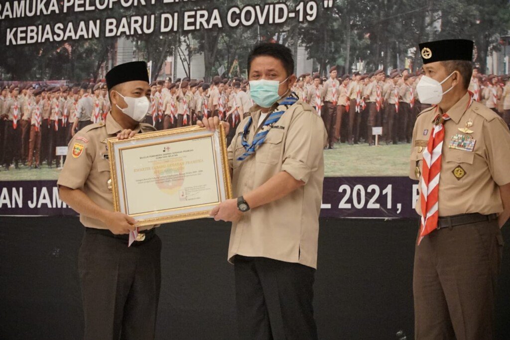Tergiat dalam Urusan Pramuka, Pemkab Muba Kembali Raih Penghargaan