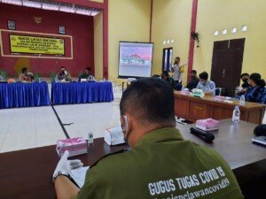 Polres Majene Gelar Rakor Lintas Sektoral Bersama Tim Gugus Covid-19