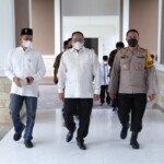 Bupati Muba Dodi Reza Alex Noerdin saat menyambut Kapolda Sumsel Irjen Pol Eko Indra Heri beserta jajarannya di Kabupaten Muba Sumsel (Dok. Humas Pemkab Muba / Mattanews.co)