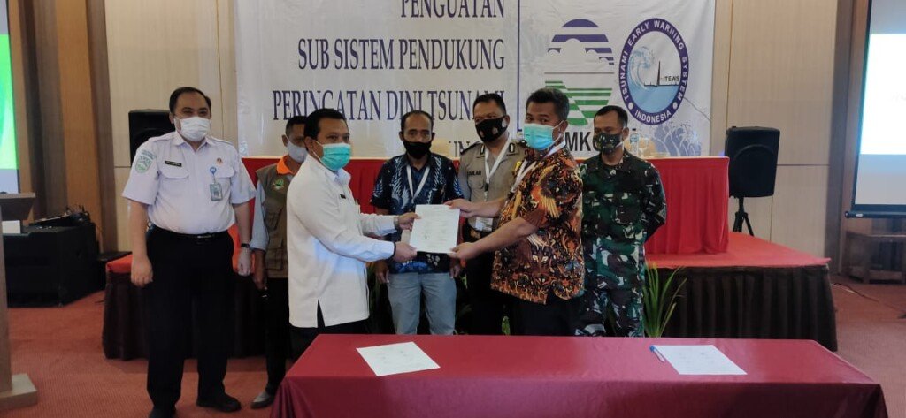 Polsek Pangandaran Kirim Utusan Ikuti Workshop Informasi Penguatan Sub Sistem Pendukung Peringatan Dini Tsunami