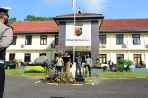 Polres Banjar Laksanakan Apel Gelar Pasukan Operasi Lilin Lodaya