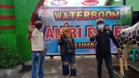 Tutup Tahun, IWO Prabumulih Kunjungan ke Water Boom Amri Rales