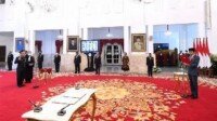 Presiden Jokowi Lantik Listyo Sigit Prabowo sebagai Kapolri