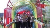 Kapolda Sumsel Resmikan Kampung Tangkal Mang Pedeka di Komplek Pakri