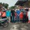 Tim Satgas Covid-19 menyemprot disinfektan di rumah warga di Kabupaten Tanah Datar Sumatera Barat (Sumbar) (Mattanews.co / M Rafi)