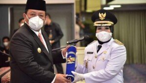 Gubernur Lampung Lantik Haryati Chandralela Jadi Wakil Bupati Mesuji