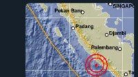 Gempa Guncang Bengkulu dan Sekitarnya