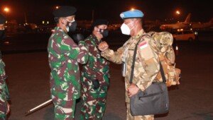 186 Personel Satuan Tugas TNI Konga UNIFIL Chalk 2 berangkat ke Lebanon