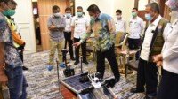 Ciptakan Drone Air USV/Alat Pendeteksi di Atas Air, Herman Deru Apresiasi KEMAS