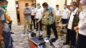 Ciptakan Drone Air USV/Alat Pendeteksi di Atas Air, Herman Deru Apresiasi KEMAS