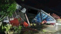 Dampak Gempa Kuat M6,2 Majene Sulbar: 2000 Warga Mengungsi, 3 Meninggal dan 24 Luka-luka