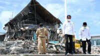 Presiden Tinjau Kantor Gubernur Sulawesi Barat yang Terdampak Gempa