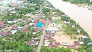Banjir di Kabupaten Nunukan Merendam 533 Unit Rumah