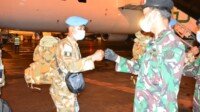 205 Personel Satuan Tugas BGC Monusco Tiba di Tanah Air