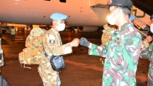 205 Personel Satuan Tugas BGC Monusco Tiba di Tanah Air