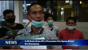 Warga Griya Agung Permai Gruduk Bank BTN