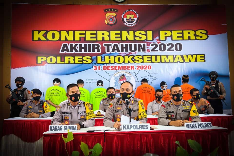 Kapolres Lhokseumawe AKBP Hartanto, S.I.K, M.H