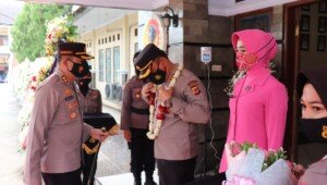 Pergantian Kapolres, Ini Pesan Mantan Kapolres untuk Kapolres Ciamis yang Baru