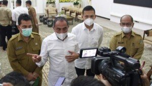 Gubernur Sumut Edy Rahmayadi : Saya Orang Pertama Divaksin di Sumut