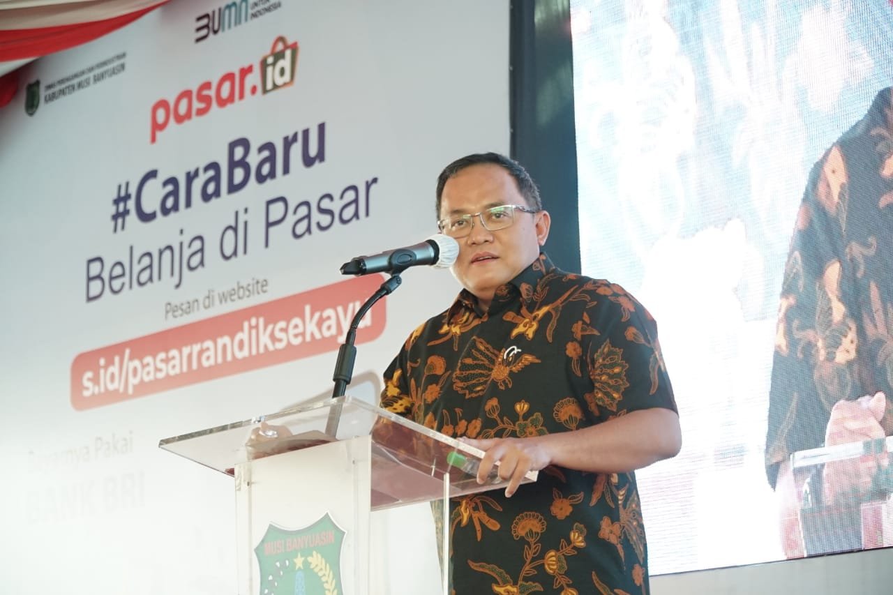 Bupati Dr Dodi Reza Alex Noerdin Lic Econ MBA.