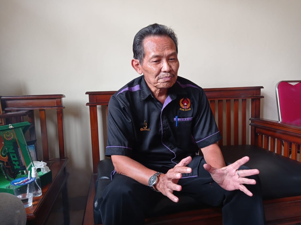 Ketua KONI Kabupaten Ciamis, H. Yasmin