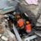 Proses evakuasi korban gempa bumi di Sulbar.