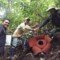 Rafflesia Arnoldi yang tumbuh mekar di objek wisata Nagari Tanjung, Sumbar.
