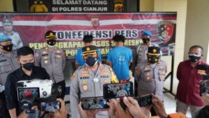 Dua Pelaku Pembacokan Diringkus Satreskrim Polres Cianjur