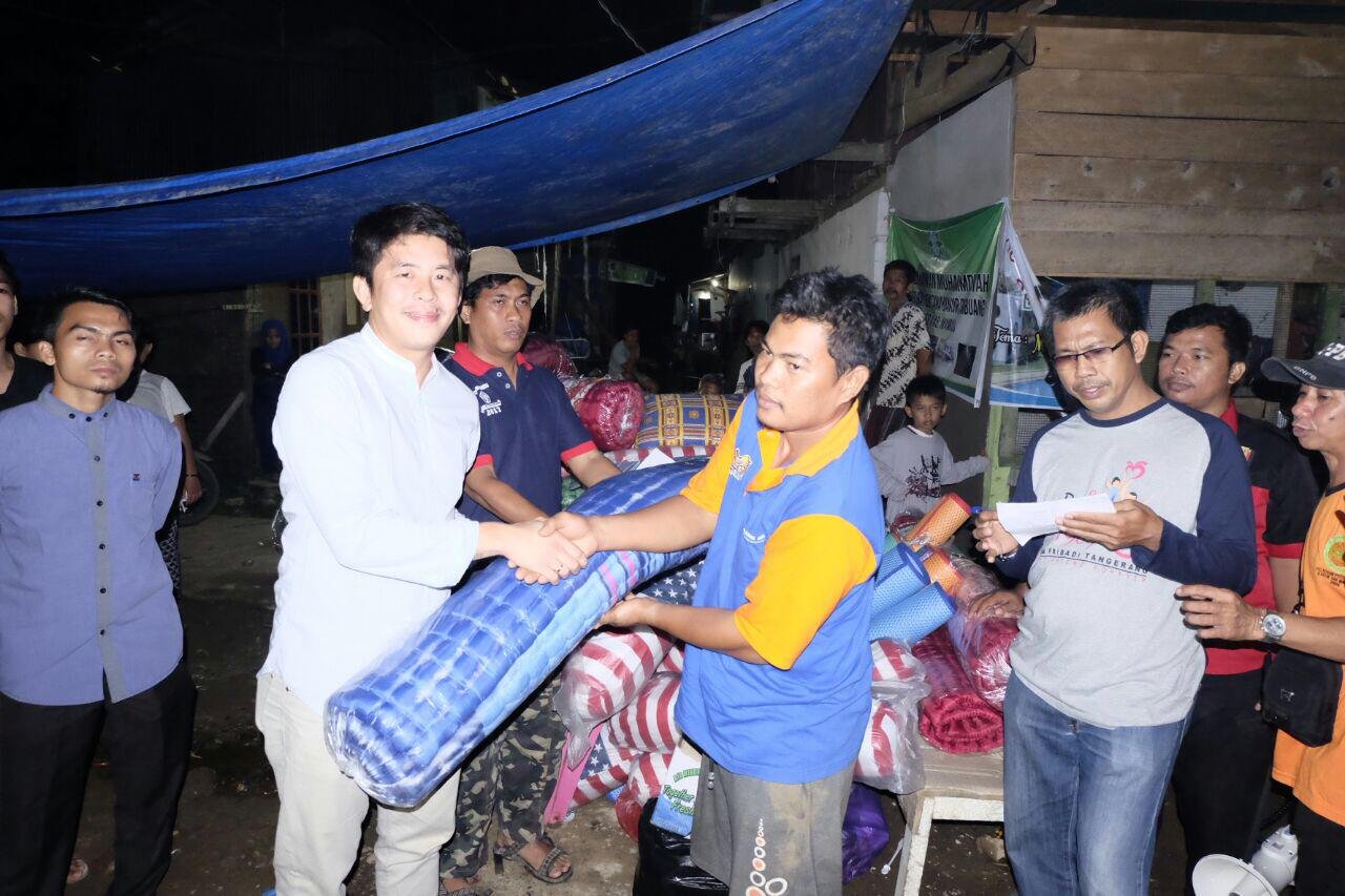 Bantuan yang diberikan untuk korban bencana gempa di Sulbar.