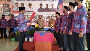 Pelantikan PPDI Kecamatan Pulau Rimau, Jhon Afandi : Jangan Bangga dan Sombong