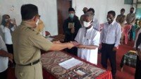 Anggota BPD Palangkau Lama Kapuas Resmi Dilantik